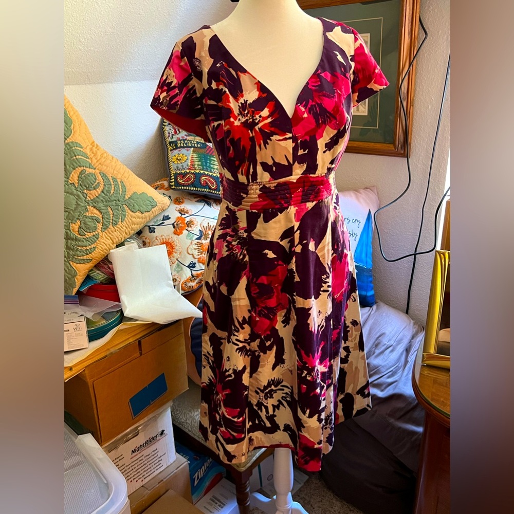 Vintage Donna Ricco cocktail dress. Size 14